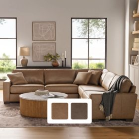 Member's Mark Harrison Leather Sectional