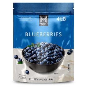 Member's Mark Natural Blueberries, Frozen, 64 oz.