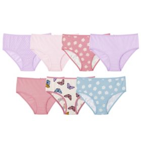 Member's Mark Girls 7-Pack Organic Cotton Brief