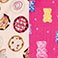Pink, variant on Member's Mark Girls 4-Piece Organic Cotton Pajama Set