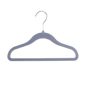 Member's Mark Heavy Duty Kids Velvet Hangers, Assorted Colors - 30 Pack 