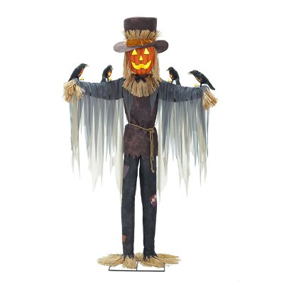 Member's Mark 8' Pre-Lit Animated Scarecrow - Sam's Club
