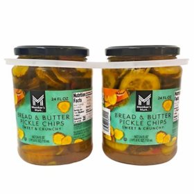 Member's Mark Bread & Butter Pickle Chips 24 fl. oz.