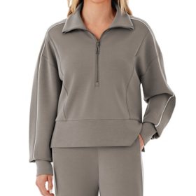 Member's Mark Women's Sandwash Half-Zip Pullover