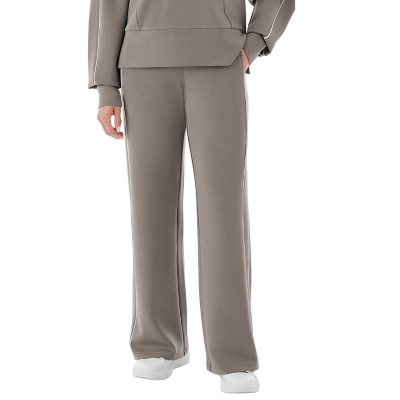 MEMBER'S MARK SANDWASH WIDE LEG PANT - Grey Bisque 3XL:- Grey Bisque, 3XL