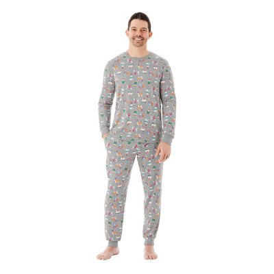 Member's Mark Family Sleep Men's Pajamas Grey4XL:- 4XL, Grey - Online Only