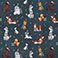Holiday Pups, variant on Member's Mark Lounge Throw, 60"x70", Seasonal Designs