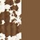 Brown cow, variant on Member's Mark Luxury Faux Fur Throw, 60"x70"