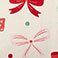 Holiday Bows, variant on Member's Mark Plush Body Pillow, 52" x 20"