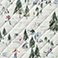 Winter Village, variant on Member's Mark 3-Piece Printed Velvet Quilt Sets, Winter Designs