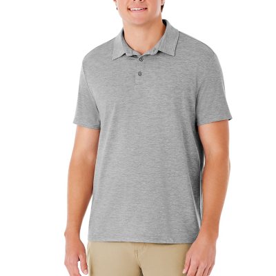 Member'S Mark Favorite Soft Polo Grey 3Xl:- Grey, 3XL