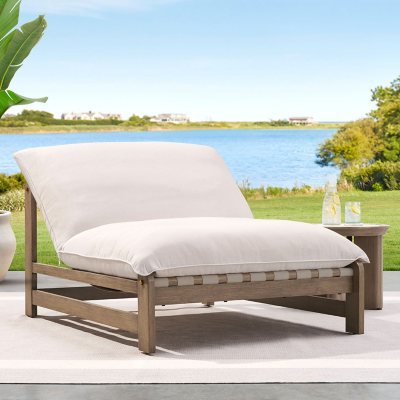 Member's Mark Atticus Oversized Outdoor Strap Cloud Chair with Sunbrella Fabric