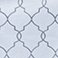 White, variant on Aria Embroidery Window Panel Curtains (Pair) 5" to 8" Length Options