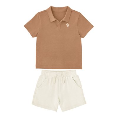 Member's Mark Boys 2Pc Playwear Orange 12M:- Orange, 12M