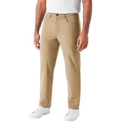 Member's Mark Men's Benton Performance Pant Khaki 36X34:- Khaki, 36X34