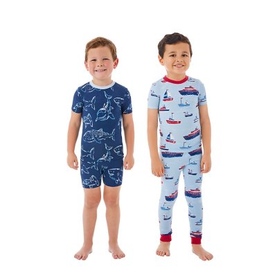 MEMBER'S MARK BOYS 4PK PAJAMA:- Americana, 8
