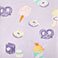 Purple, variant on Member's Mark DreamMark Girls 4-Piece Pajama Set