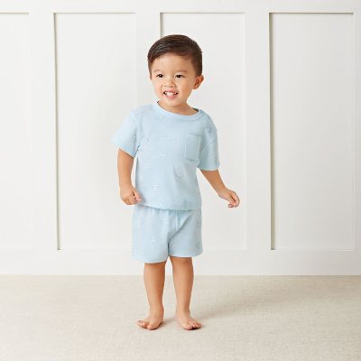 Member's Mark Baby 2Pc Short Set Blue 18M:- Blue - Online Only, 18M