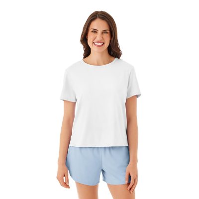 MEMBER'S MARK ACTIVE TEE - WHITE S:- S, White - Online Only