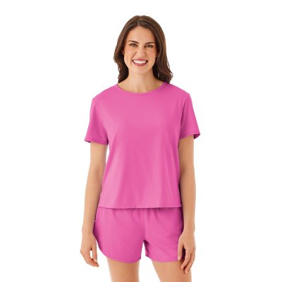 MEMBER'S MARK ACTIVE TEE - PINK 3XL:- 3XL, Pink - Online Only