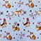 Summer Dogs, variant on Member's Mark Red, White & Blue Lounge Throw Collection, 60" x 70"