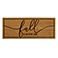 Fall is in the Air, variant on Member's Mark Harvest Double Door Coir Doormat