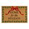 Home for the Holidays, variant on Member's Mark Holiday Coir Doormat