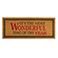 Wonderful Time of the Year, variant on Member's Mark Holiday Double Door Coir Doormat