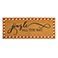 Jingle All the Way, variant on Member's Mark Holiday Double Door Coir Doormat