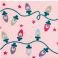 Pink, variant on Member's Mark Toddler 2-Piece Holiday Pajamas
