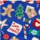 Blue, variant on Member's Mark Toddler 2-Piece Holiday Pajamas