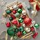 Classic Red and Green, variant on Member's Mark Shatterproof Ornament Collection, 82 Count