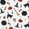 Witches Garden, variant on Member's Mark Halloween Lounge Throw, 60" x 70"