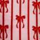 Pretty Red Bows, variant on Member's Mark Holiday Lounge Throw, 60" x 70"