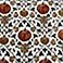 Pumpkin Medallion, variant on Member's Mark Fall Lounge Throw, 60"x70"