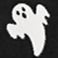 Ghost, variant on Member's Mark Women's Halloween Sweater