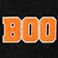 Boo, variant on Member's Mark Women's Halloween Sweater