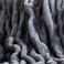 Grey, variant on Member's Mark Ruched Faux Fur Throw, 60" x 70"