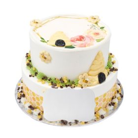 Spring Two-Tier Cake