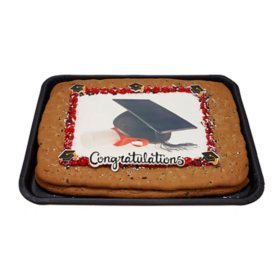 Custom Graduation Half Sheet Cookie Cake