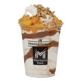 Member's Mark Peaches and Cream Sundae