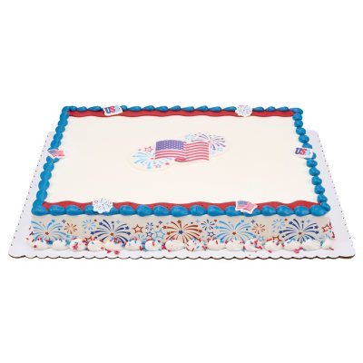 Member's Mark Patriotic Half Sheet Cake