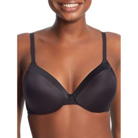 DKNY Ladies 2 Pack Wireless Microfiber Plunge Bra, Black/Ballerina, Small :  : Clothing, Shoes & Accessories