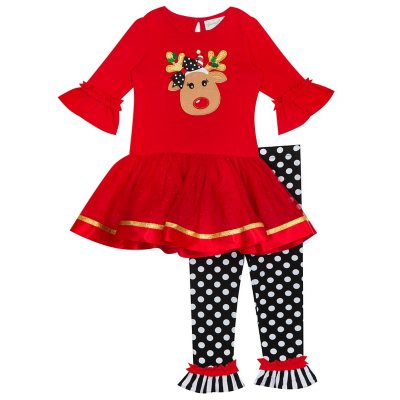 Emily Rose 2 piece Girls Tutu and Legging Set - Christmas Tree - Sam's Club