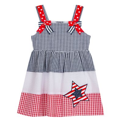 Counting Daisies Girls' Seersucker Dress - Sam's Club