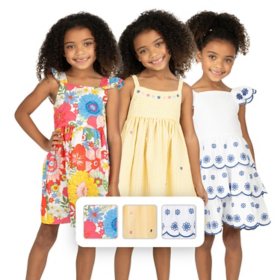 Counting Daisies Toddler Girls Woven Dress