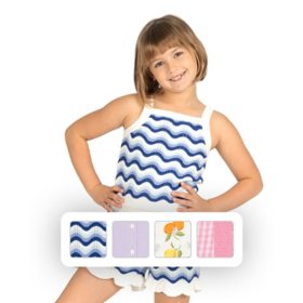 Rare Editions Toddler Girls 2-Piece Crochet Short Set