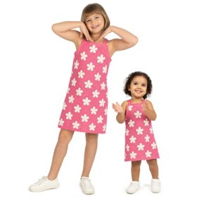 Counting Daisies Toddler Girls Crochet Dress