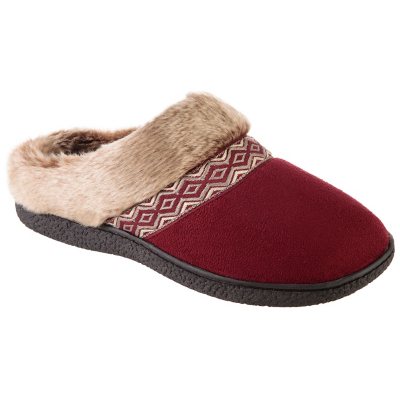 Ladies Isotoner Memory Foam Hoodback Comfort Slippers - Sam's Club