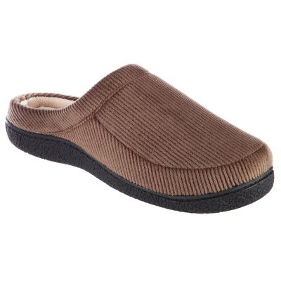 memory foam slippers mens